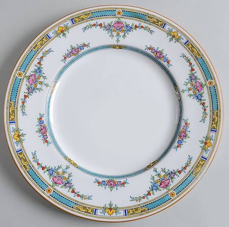 Princess (Pink Flower) Luncheon Plate