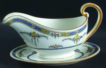Princess (Yellow Flower) Gravy Boat & Underplate/Relish