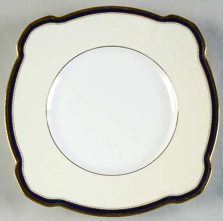 Windsor Cobalt Blue Square Cake Plate