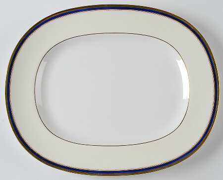 Windsor Cobalt Blue 15" Oval Serving Platter