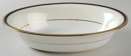 Windsor Cobalt Blue 10" Oval Vegetable Bowl