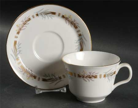 Rhapsody Flat Cup & Saucer Set