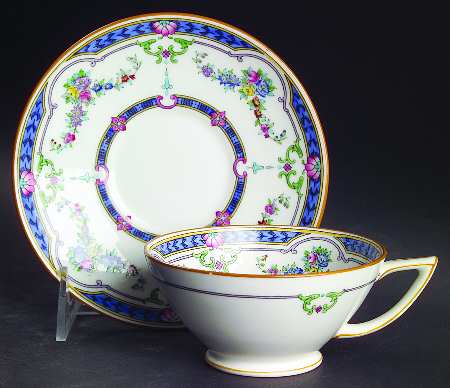 Ripon Blue Footed Cup & Saucer Set