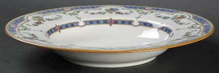 Ripon Blue Rim Soup Bowl
