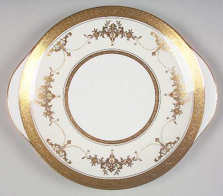 Riverton Handled Cake Plate by Minton