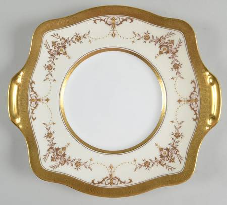Riverton Square Handled Cake Plate by Minton