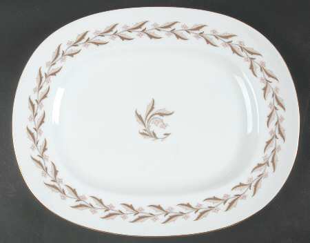 Rosewood 15" Oval Serving Platter