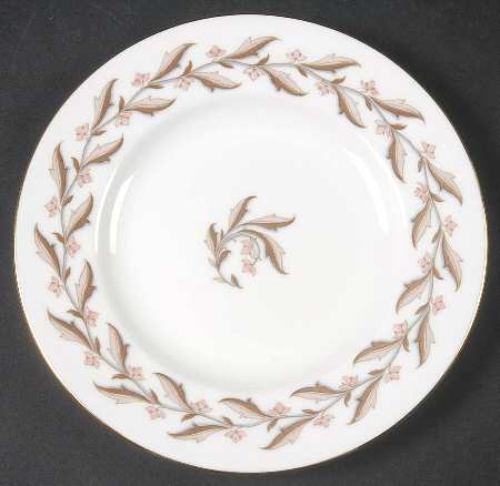 Rosewood Bread & Butter Plate by Minton