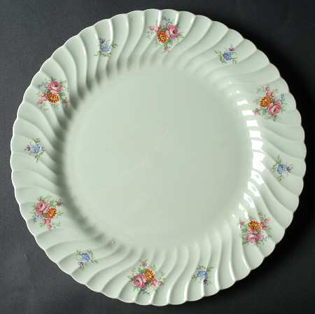 Rosetta Green 12" Chop Plate (Round Platter)