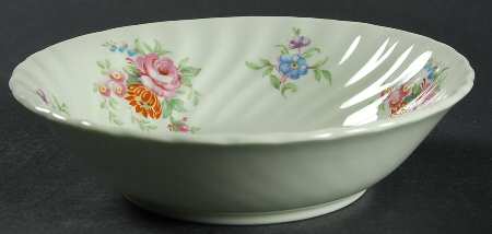 Rosetta Green Fruit/Dessert (Sauce) Bowl
