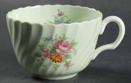 Rosetta Green Flat Cup