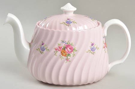 Rosetta Pink Teapot & Lid