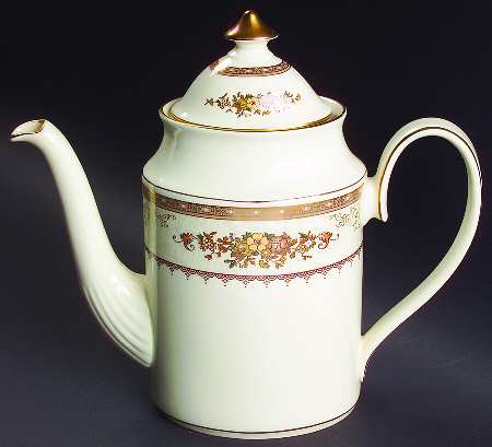 Roxburgh Brown Coffee Pot & Lid