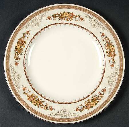 Roxburgh Brown Bread & Butter Plate by Minton