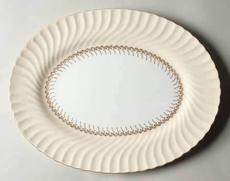 S443 15" Oval Serving Platter