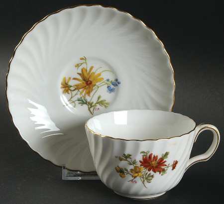 S500 Flat Cup & Saucer Set