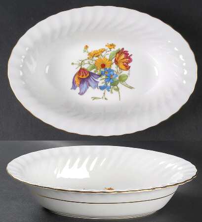 S500 10" Oval Vegetable Bowl