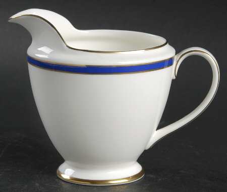 Saturn Cobalt Blue Creamer