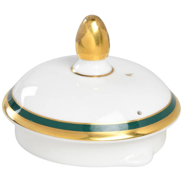 Saturn Green Lid for Teapot