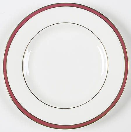 Saturn Ruby Crimson Bread & Butter Plate