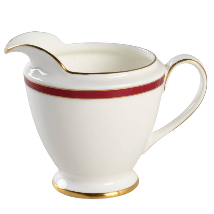 Saturn Ruby Crimson Mini Creamer