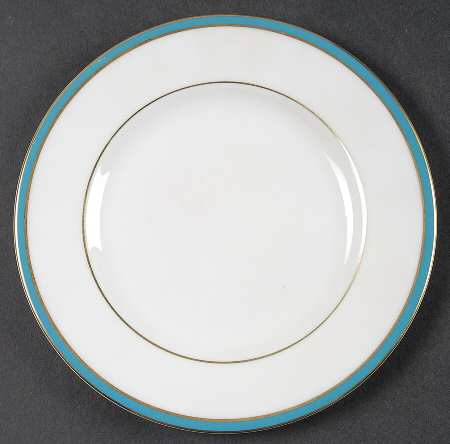 Saturn Turquoise Bread & Butter Plate
