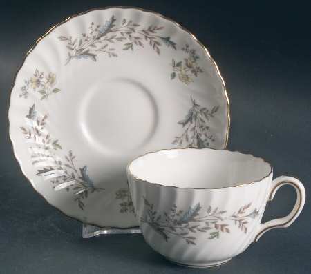 Seaforth Flat Cup & Saucer Set