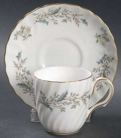 Seaforth Flat Demitasse Cup & Saucer Set