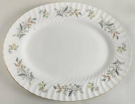 Seaforth 15" Oval Serving Platter