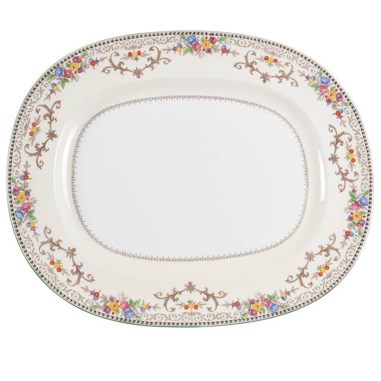 Shaftesbury 16" Oval Serving Platter
