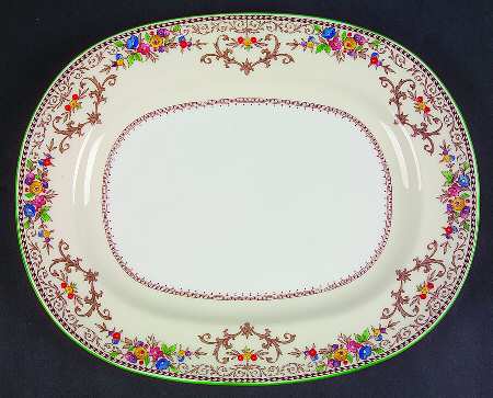 Shaftesbury 10" Oval Serving Platter