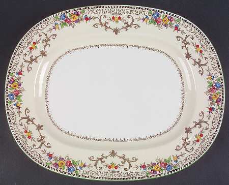 Shaftesbury 14" Oval Serving Platter