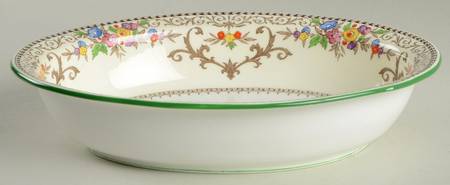 Shaftesbury 10" Oval Vegetable Bowl