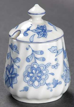 Shalimar Mustard Jar & Lid