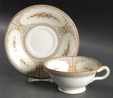Sheridan Footed Cup & Saucer Set