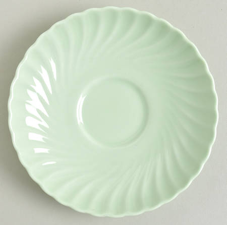 Shell Green Saucer