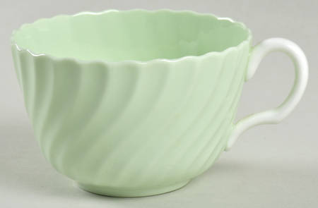 Shell Green Flat Cup
