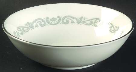 Silver Scroll Fruit/Dessert (Sauce) Bowl