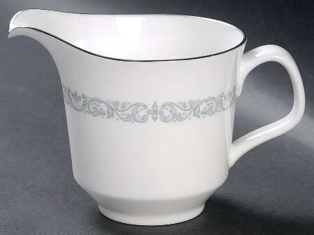 Silver Scroll Creamer