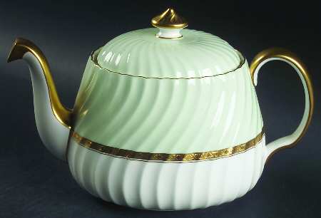 Somerset Green Teapot & Lid