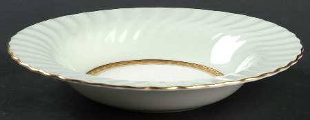 Somerset Green Rim Soup Bowl