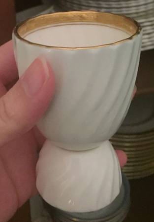 Somerset Green Double Egg Cup