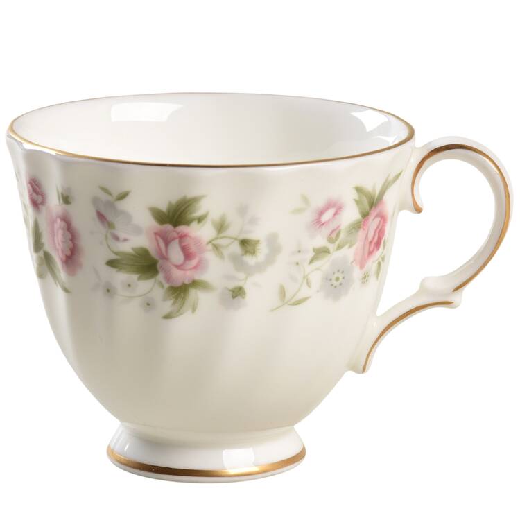 Spring Bouquet Footed Demitasse Cup
