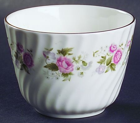 Spring Bouquet Open Sugar Bowl