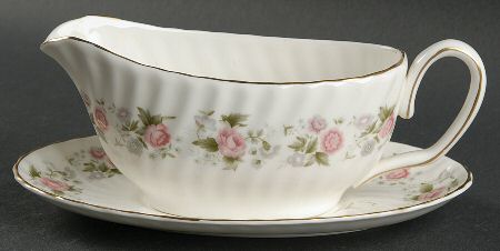 Spring Bouquet Gravy Boat & Underplate