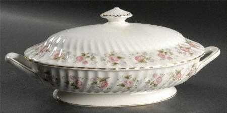 Spring Bouquet Oval Covered Vegetable