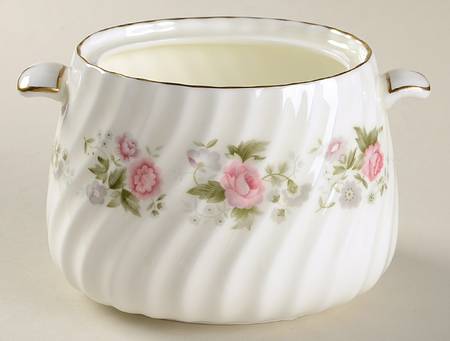 Spring Bouquet Sugar Bowl No Lid