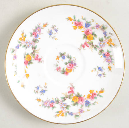 Spring Flowers Saucer for Demitasse Cup
