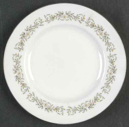 Spring Bread & Butter Plate