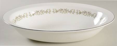 Spring 10" Oval Vegetable Bowl
